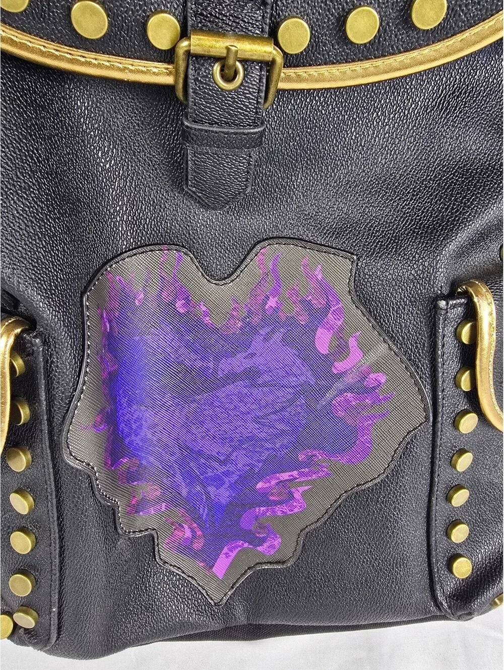 Disney Store Descendants 3 Maleficent Black Backpack Sleeping Beauty Bag  NEW